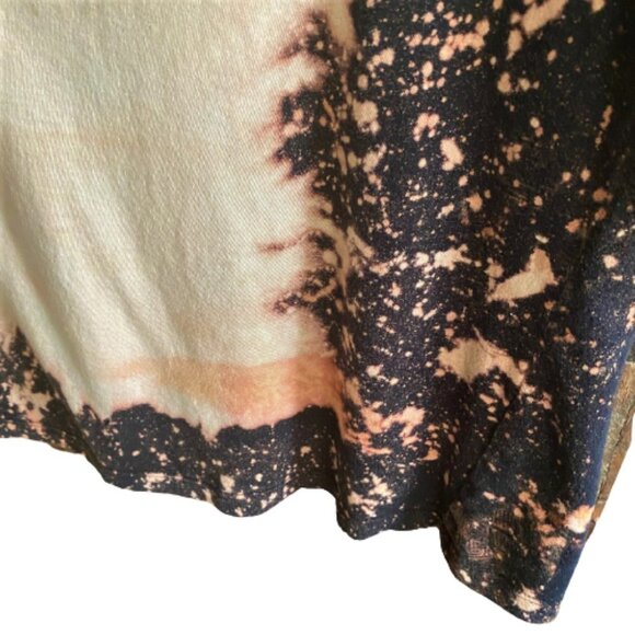 2/$40 Vintage Harley-Davidson distressed bleached tie dye graphic tee T shirt - Picture 11 of 13